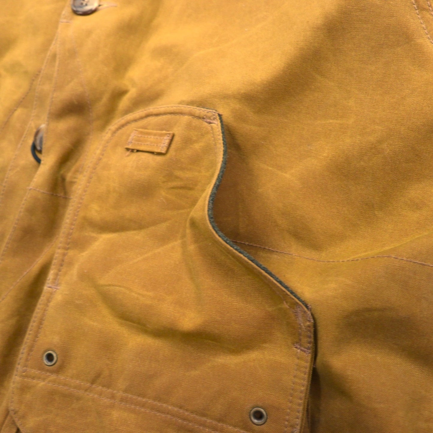 FILSON USA製 TIN CLOTH FIELD HUNTING COAT ハンティングジャケット 2XL ベージュ オイルドコットン  ティンクロス フィールドコート 11010088