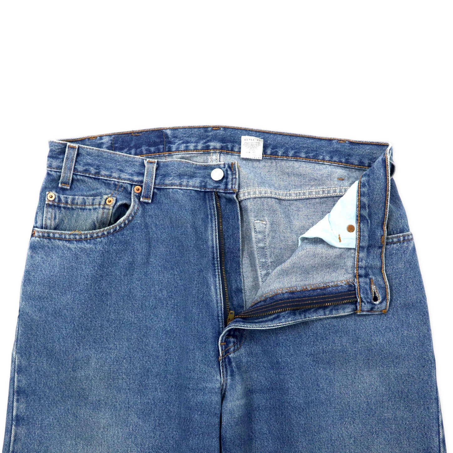 Levi's 505 USA製 90年代 デニムパンツ 36 ブルー 505-4891 REGULAR FIT STRAIGHT FIT