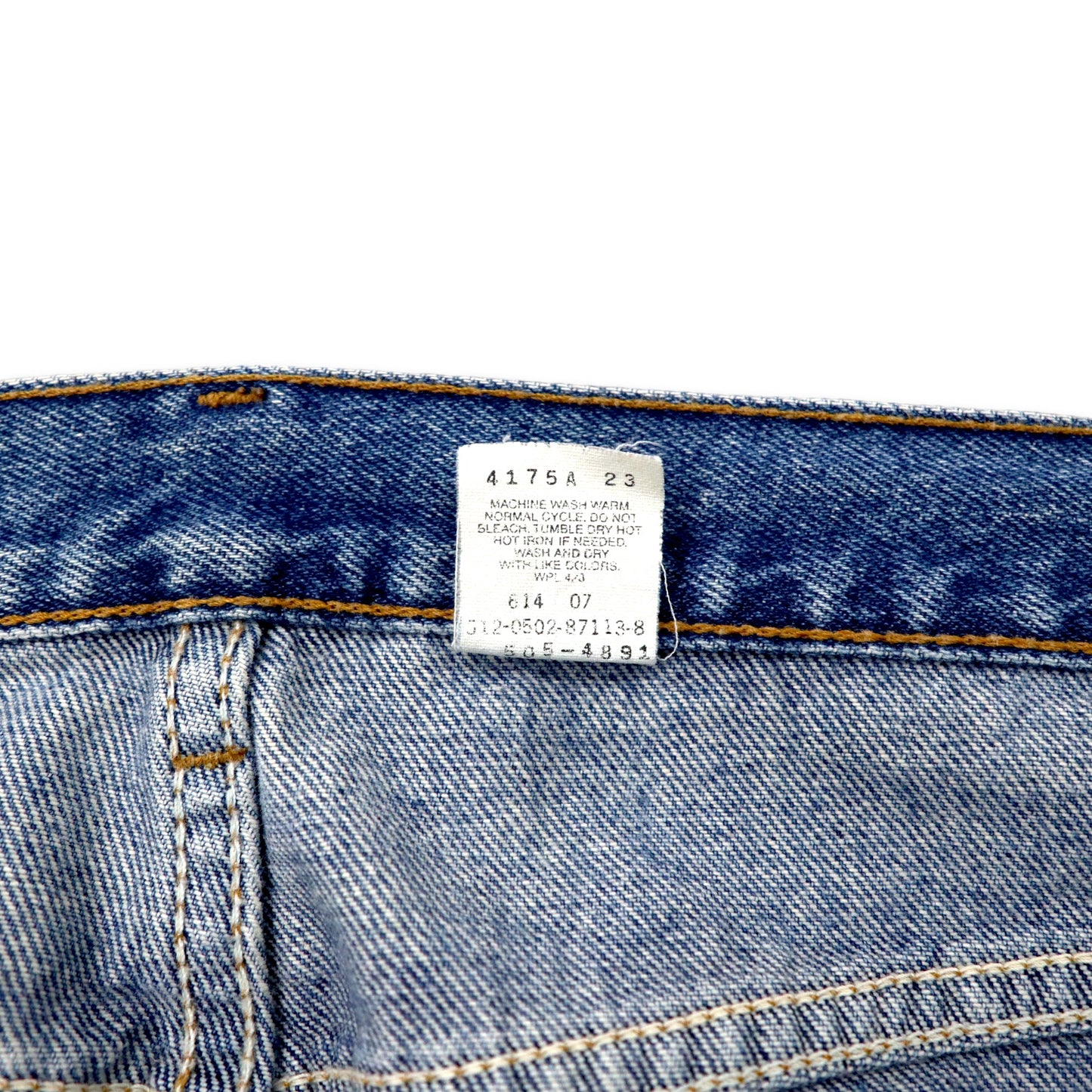 Levi's 505 USA製 90年代 デニムパンツ 36 ブルー 505-4891 REGULAR FIT STRAIGHT FIT