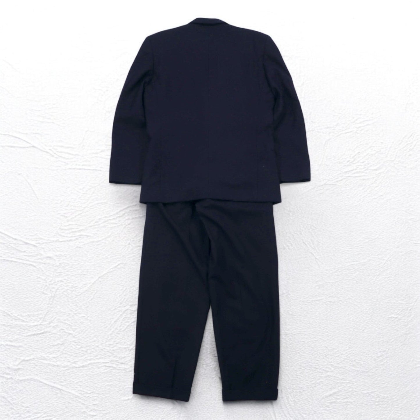 ATELIER SAB for men 90年代 ダブル スーツ セットアップ S ネイビー ウール ギャバジン 日本製