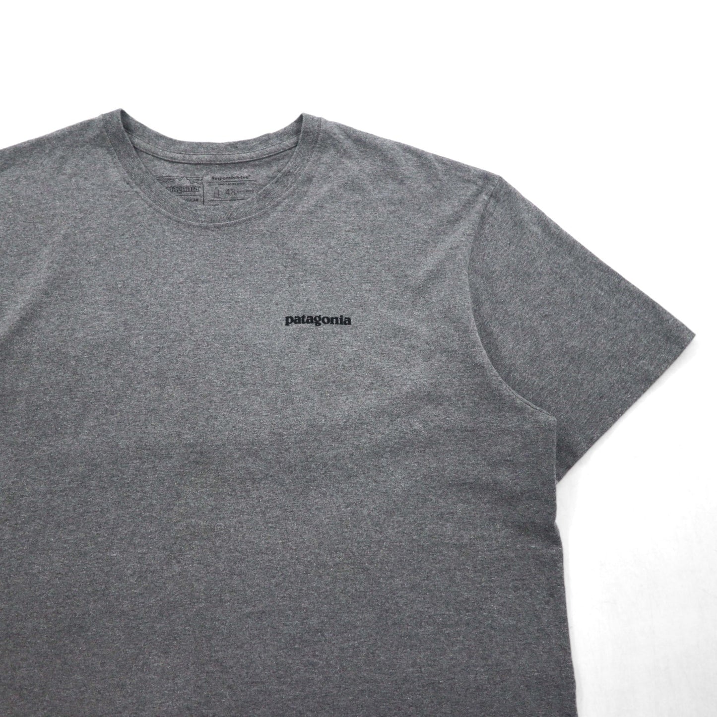 patagonia P-6ロゴ レスポンシビリティー P-6 LOGO RESPONSIBILI-TEE Tシャツ XL グレー 39174