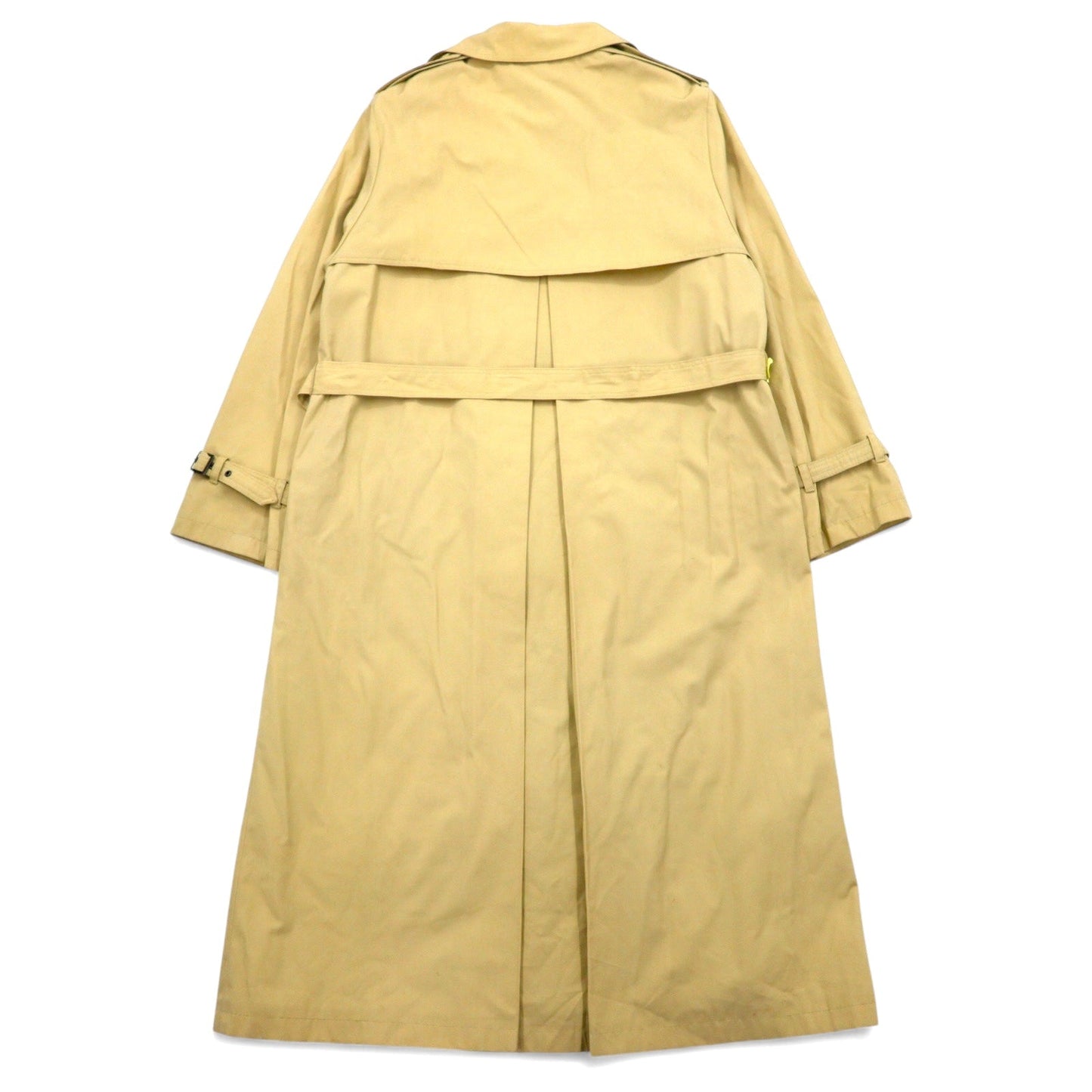 ポーランド製 80年代 ユーロヴィンテージ cote a cote トレンチコート XL ベージュ コットン ポリエステル