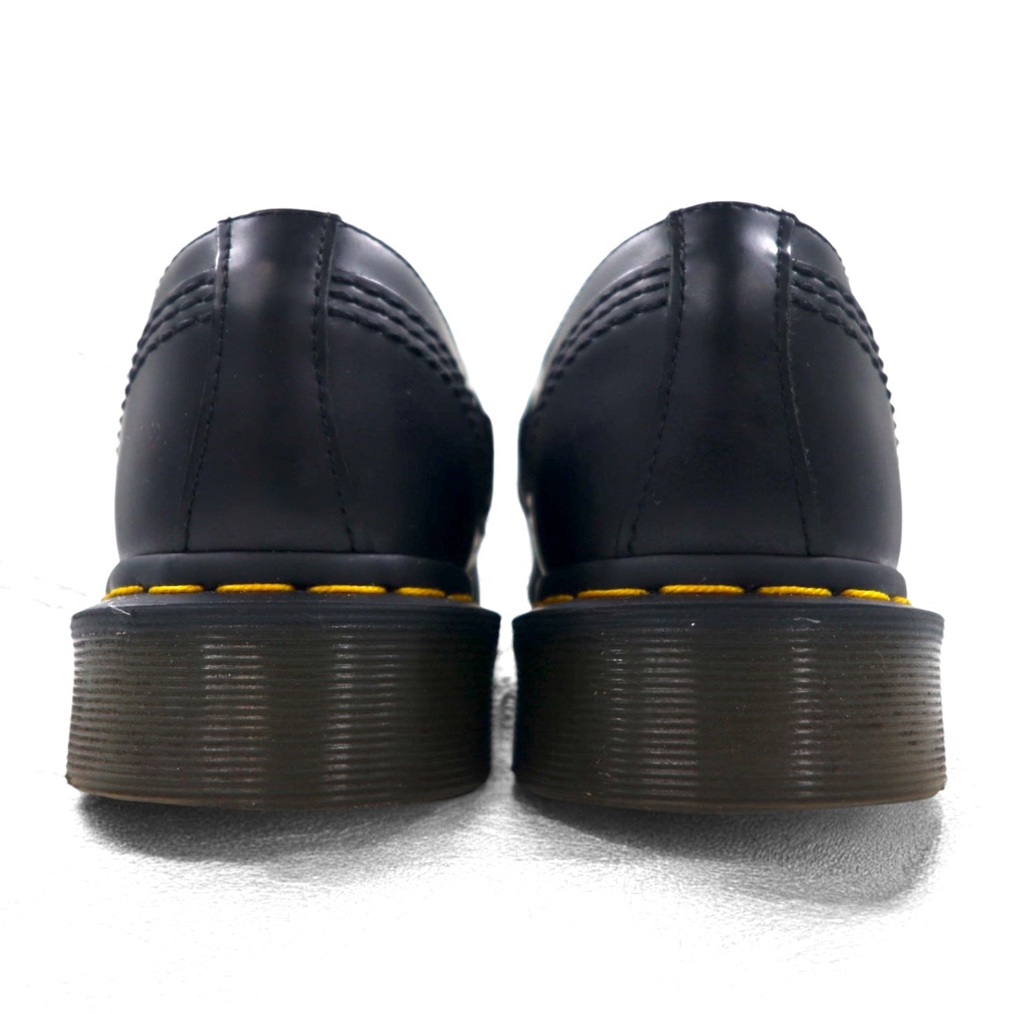 Dr.Martens ベルト ドレスシューズ 26cm ブラック スムースレザー QUYNN LOW BUCKLE LEATHER SHOES 25603001