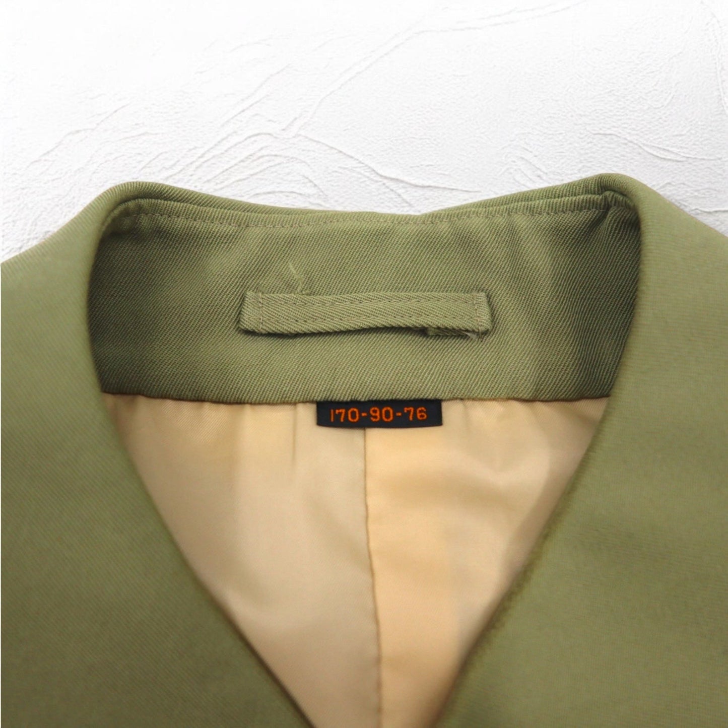 Vintage 80s Japan Made Trench Coat SANYO ( BLUE FLAG ) 80年代 ダブルブレスト トレンチコート M ベルト付き 日本製