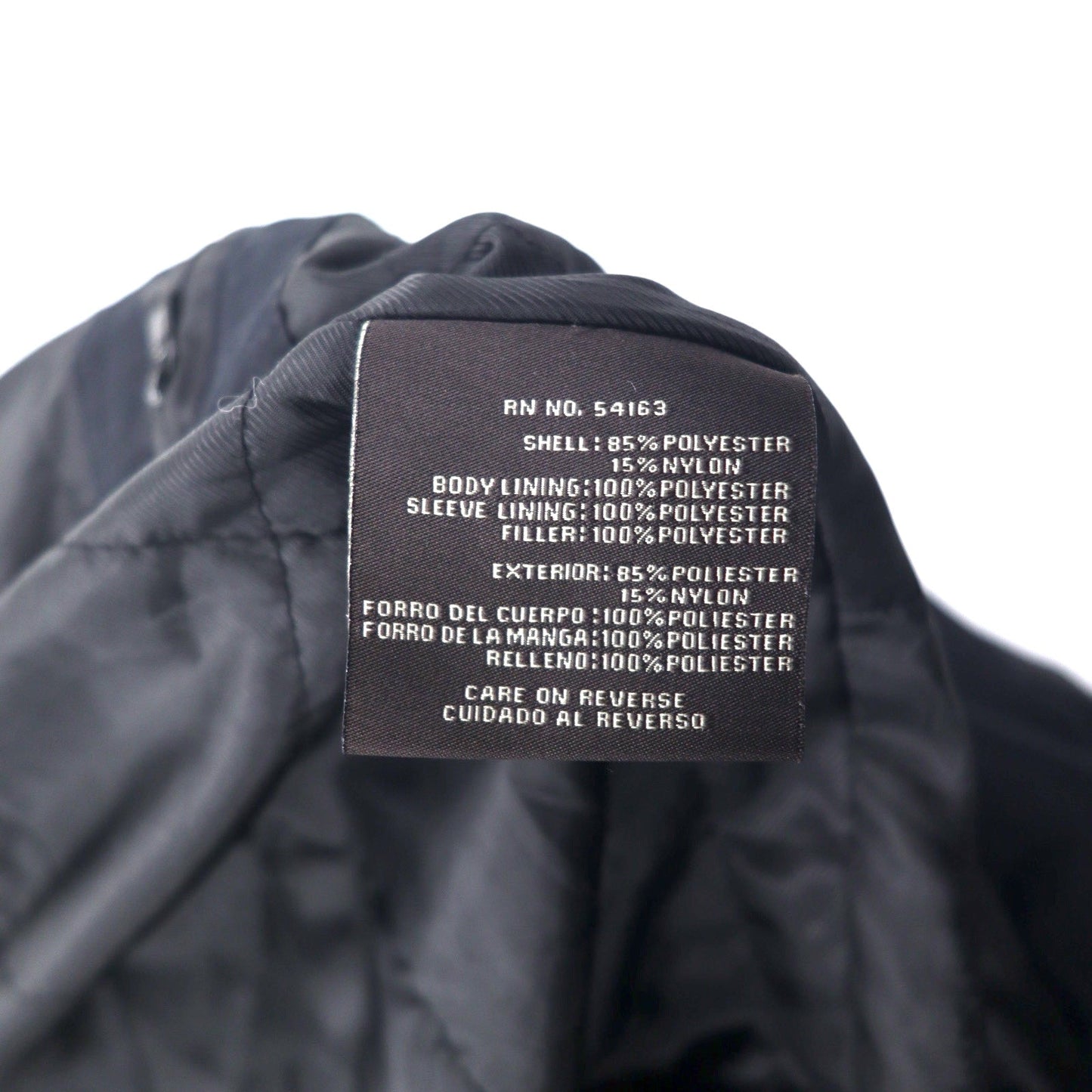 DOCKERS ( Levi's ) ピーチスキン スウィングトップ ハリントンジャケット L ブラック ポリエステル