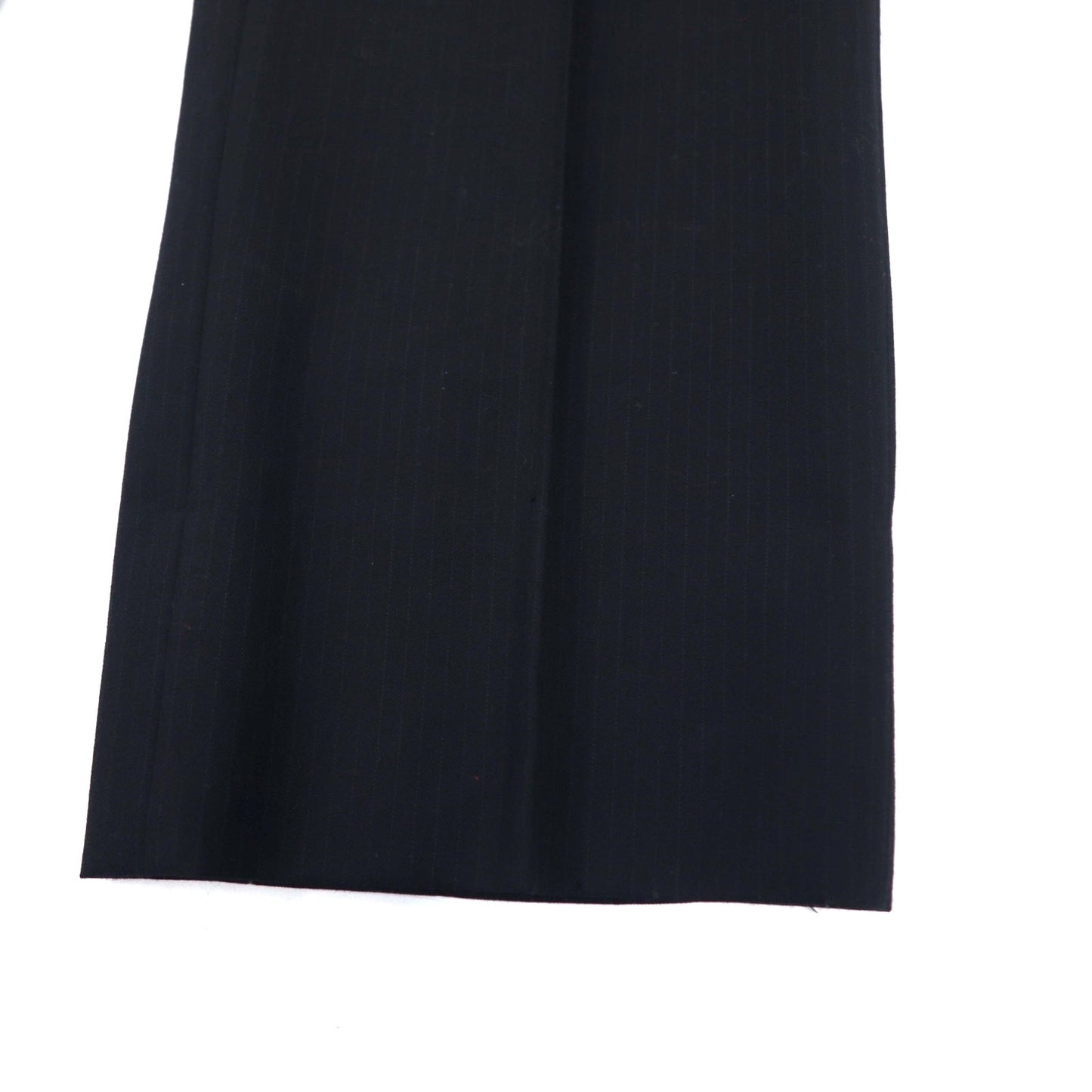 BURBERRY BLACK LABEL 3B スーツ セットアップ 42R ブラック ストライプ ウール SUPER 100's 羊毛 日本製