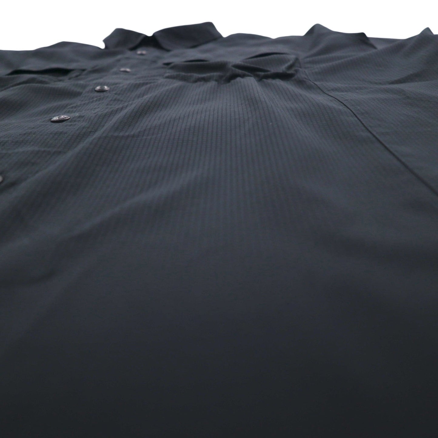 Columbia オムニシェード OMNI-SHADE 半袖 フィッシングシャツ XL ブラック ポリエステル メッシュ AT1567