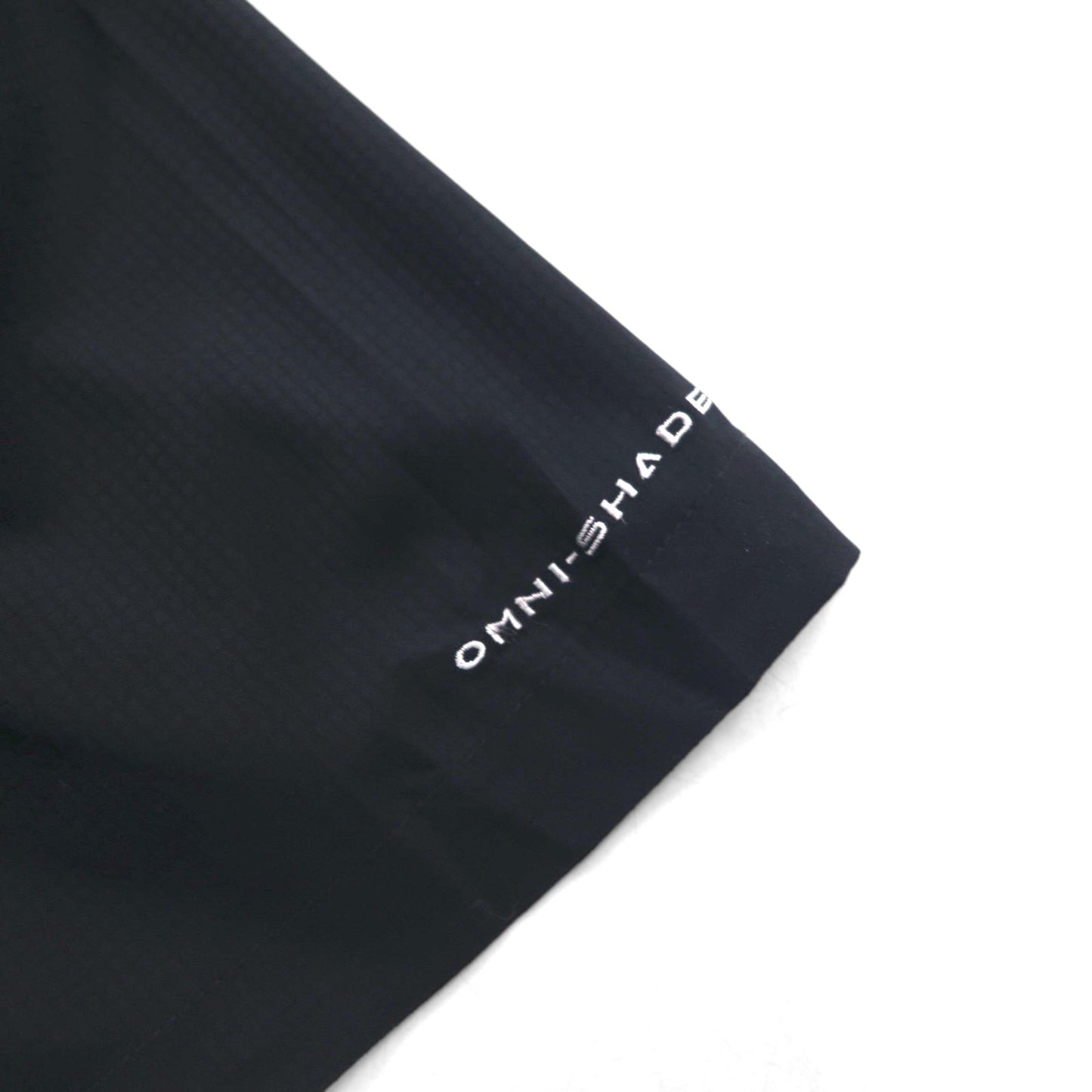 Columbia オムニシェード OMNI-SHADE 半袖 フィッシングシャツ XL ブラック ポリエステル メッシュ AT1567