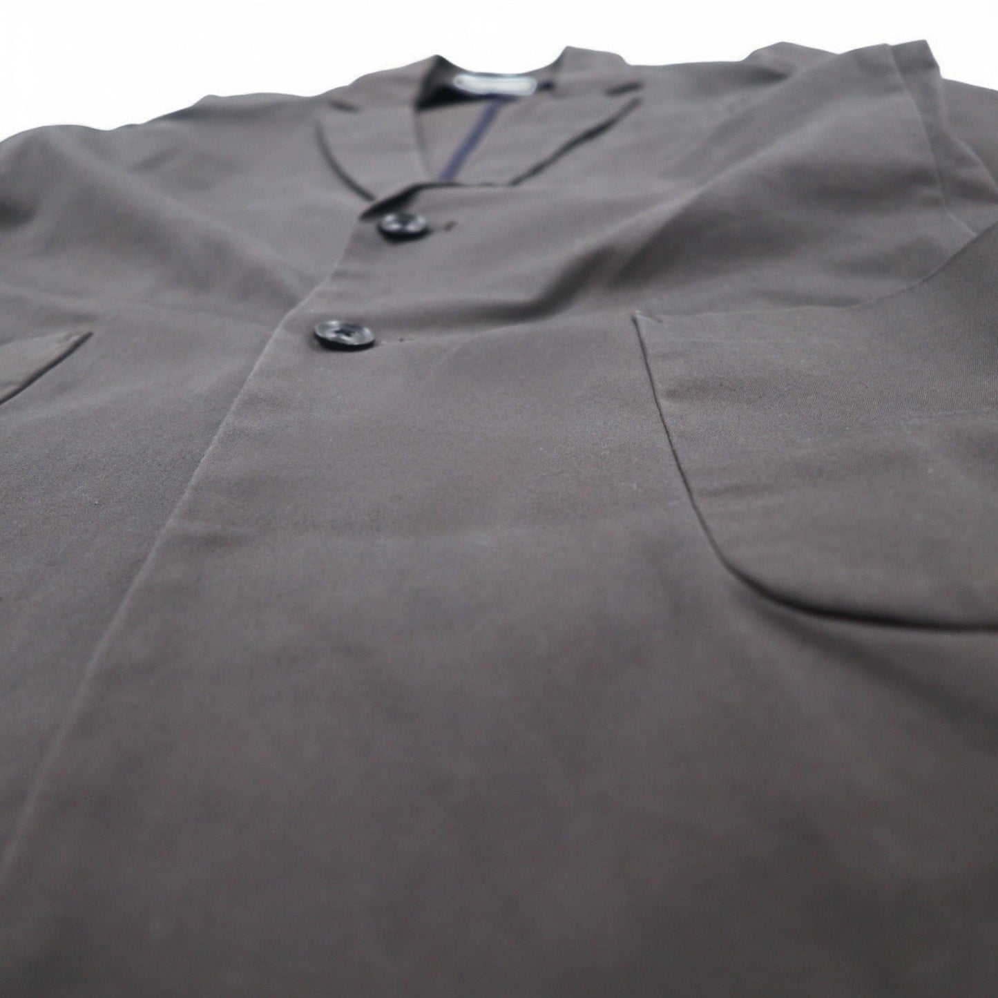adam et Rope チェスターコート ショップコート L グレー コットン GMO-001-0302