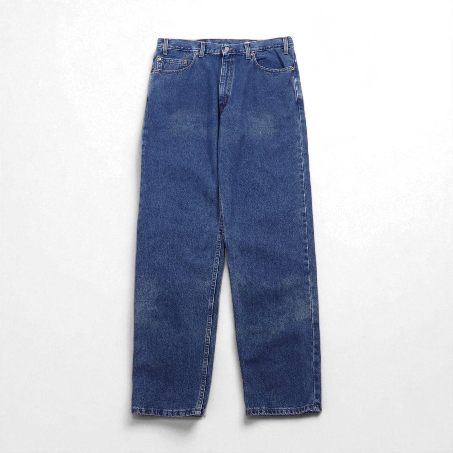 Levi's 00年代  USA製 550 バギー リラックスフィット テーパード デニムパンツ L インディゴ ブルー 00550-4891