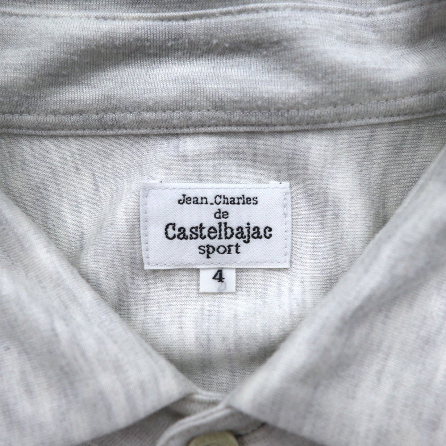 Castelbajac sport 90年代 ポリノジック シャツ XL グレー コットン YOUR GLORY 日本製