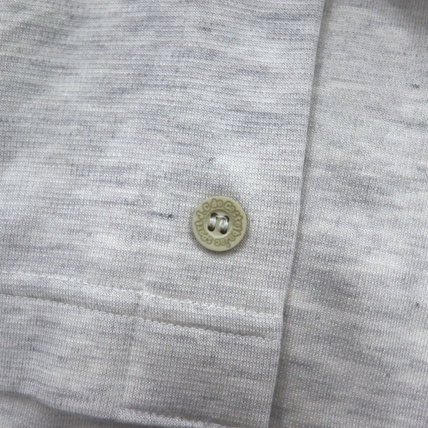 Castelbajac sport 90年代 ポリノジック シャツ XL グレー コットン YOUR GLORY 日本製