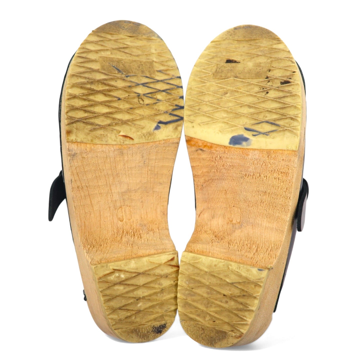 Sac exclusiv sabot スウェーデン製 サボ サンダル 23cm ネイビー レザー