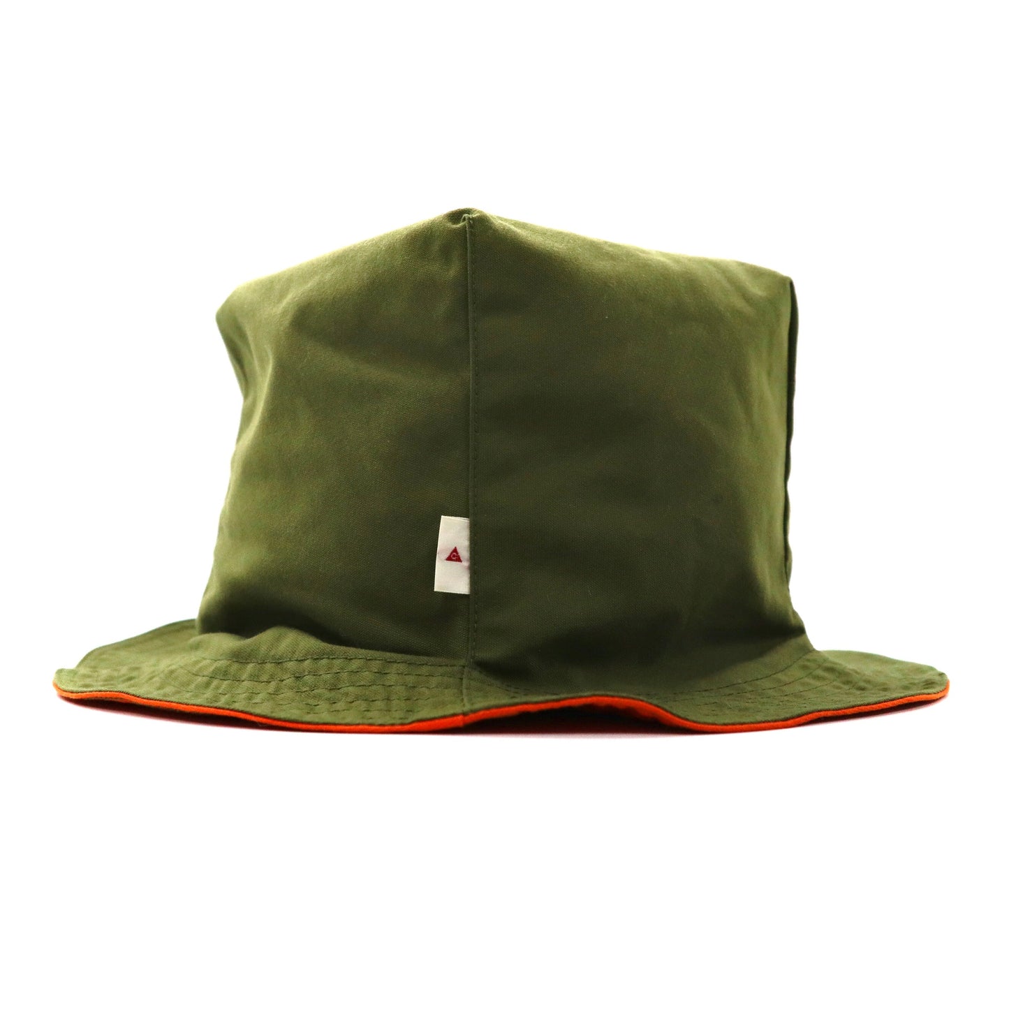 THE モンゴリアンチョップス バケットハット リバーシブル F オレンジ カーキ コットン PENTAGONAL HAT