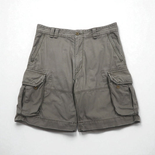 POLO RALPH LAUREN ポロチノ ショート カーゴパンツ ハーフパンツ L カーキ コットン