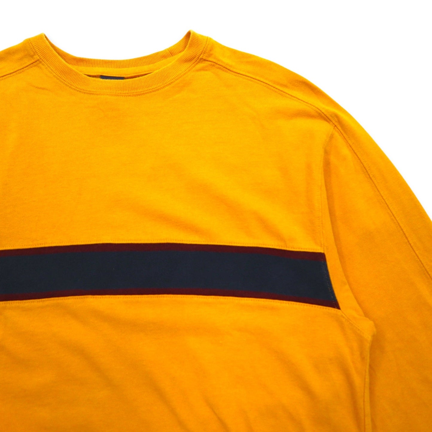 GAP 90年代 オールドギャップ ロングスリーブTシャツ ロンT M イエロー コットン