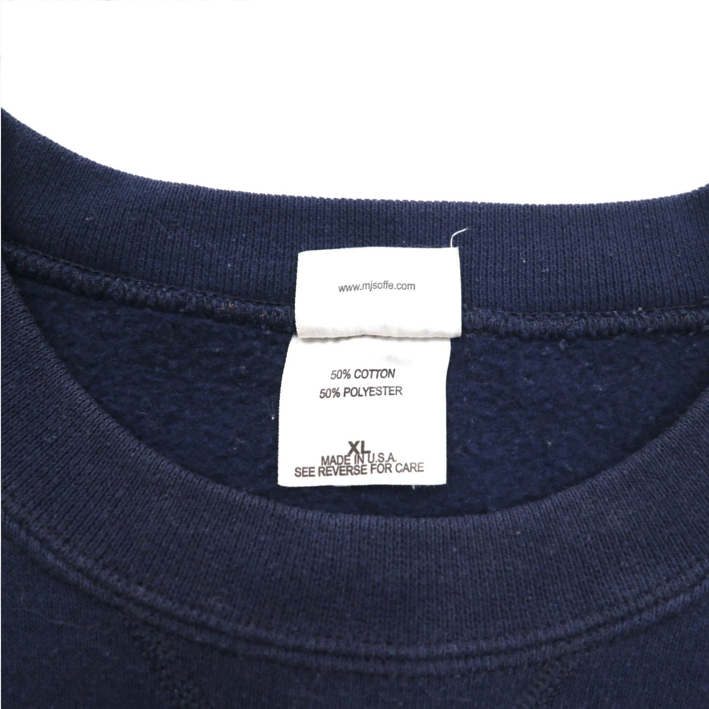 Vintage 90s USA Made US NAVY Sweatshirt SOFFE スウェット XL ネイビー 両面プリント ミリタリー