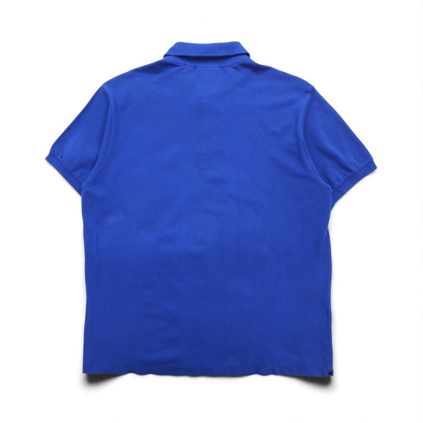 LACOSTE クラシックフィット ポロシャツ L ブルー コットン 鹿の子 F8455