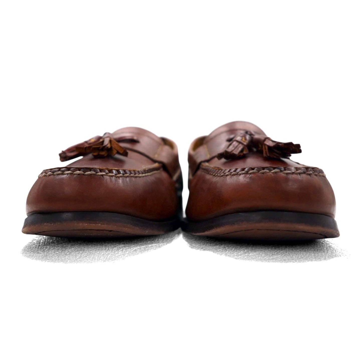 COLE HAAN ナイキエア NIKE AIR タッセルローファー 28.5cm ブラウン レザー C06982