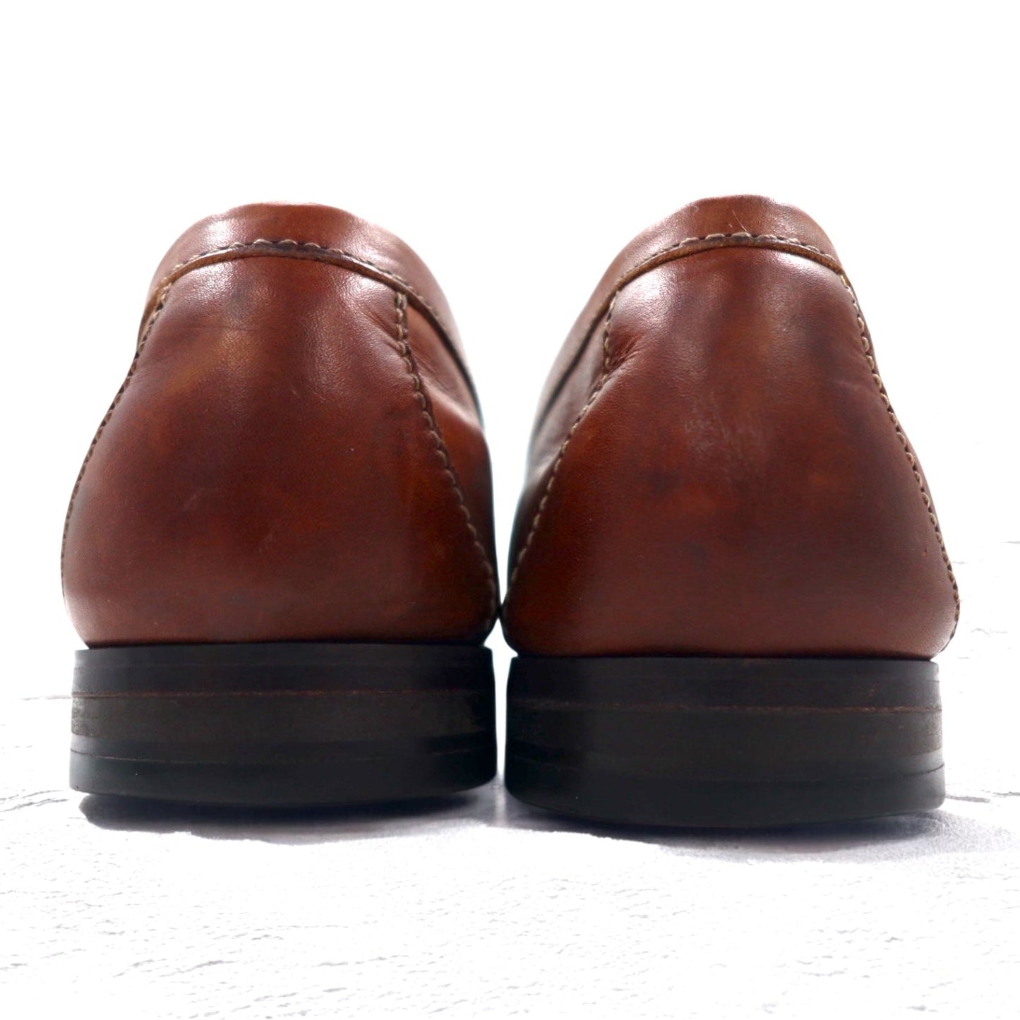 COLE HAAN ナイキエア NIKE AIR タッセルローファー 28.5cm ブラウン レザー C06982