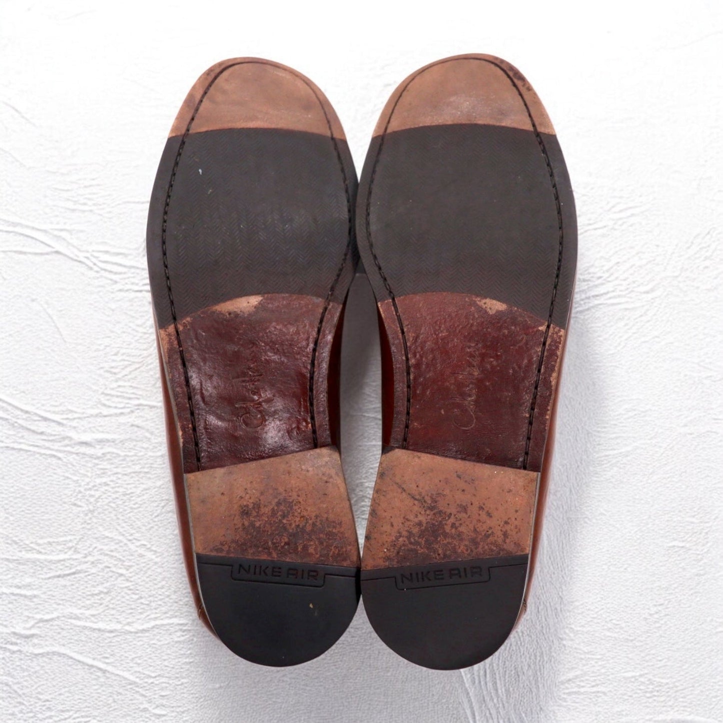COLE HAAN ナイキエア NIKE AIR タッセルローファー 28.5cm ブラウン レザー C06982