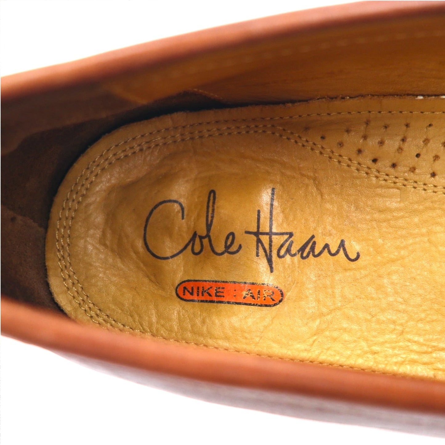 COLE HAAN ナイキエア NIKE AIR タッセルローファー 28.5cm ブラウン レザー C06982