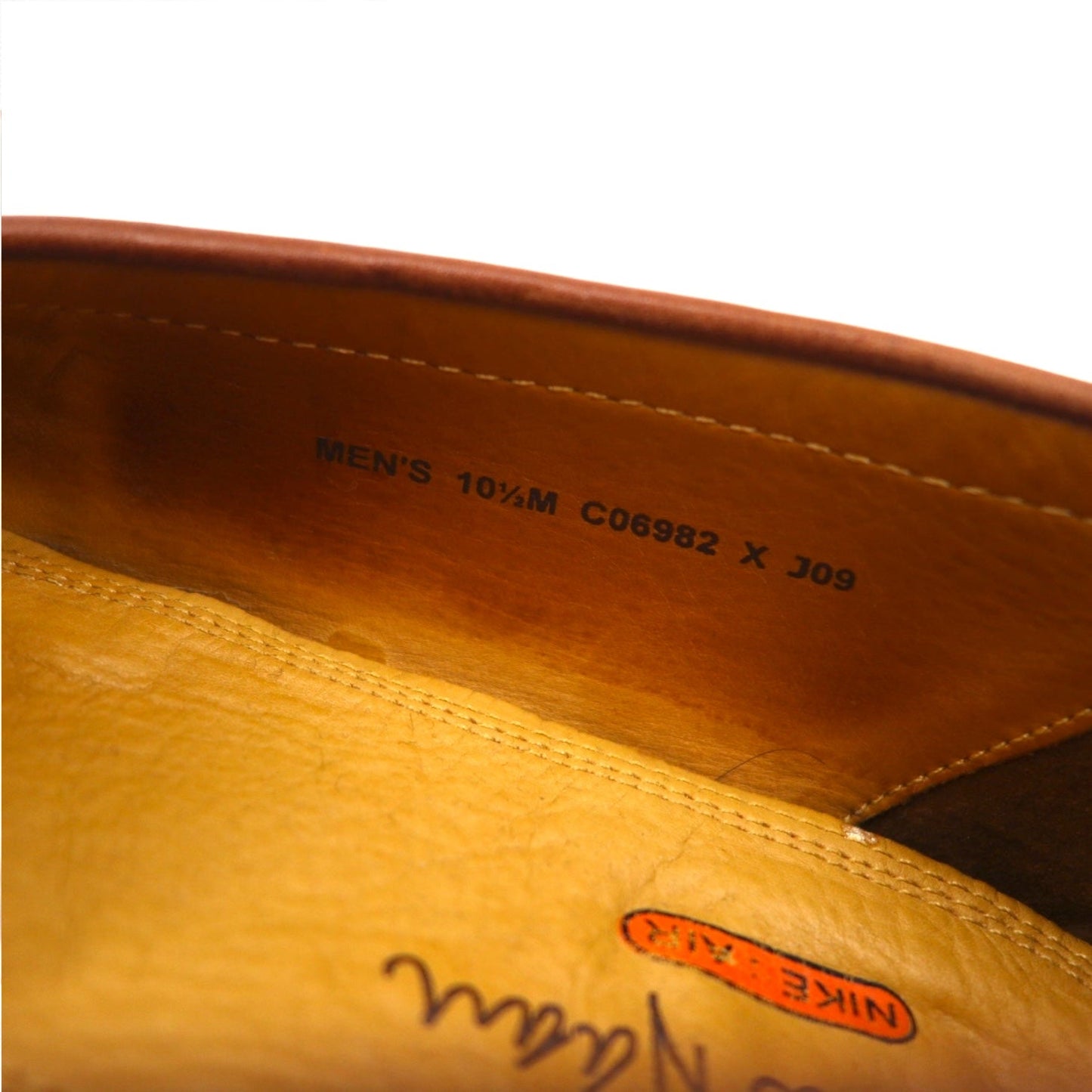 COLE HAAN ナイキエア NIKE AIR タッセルローファー 28.5cm ブラウン レザー C06982
