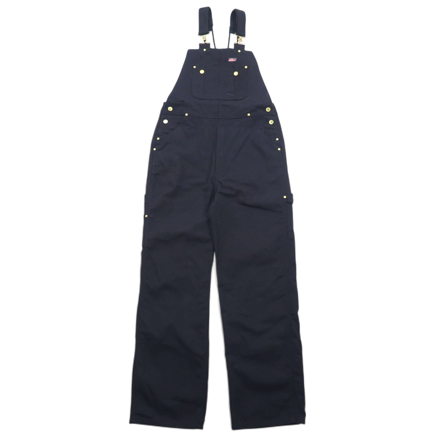 Dickies ダック オーバーオール 34 ブラック コットン G6541BK