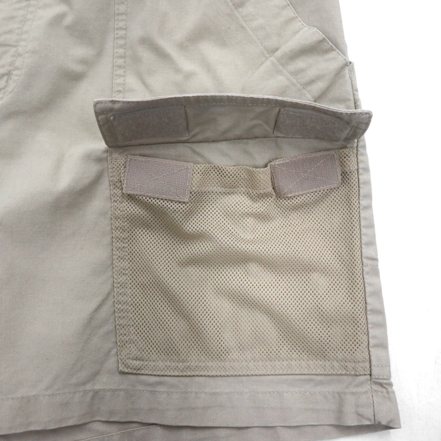Columbia PFG フィッシングショーツ カーゴショーツ ハーフパンツ M ベージュ コットン FM4011