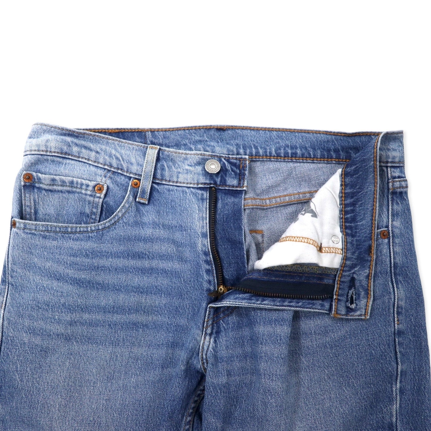 Levi's 511 スリムフィット デニムパンツ 32 ブルー コットン ストレッチ ジッパーフライ 04511-3247