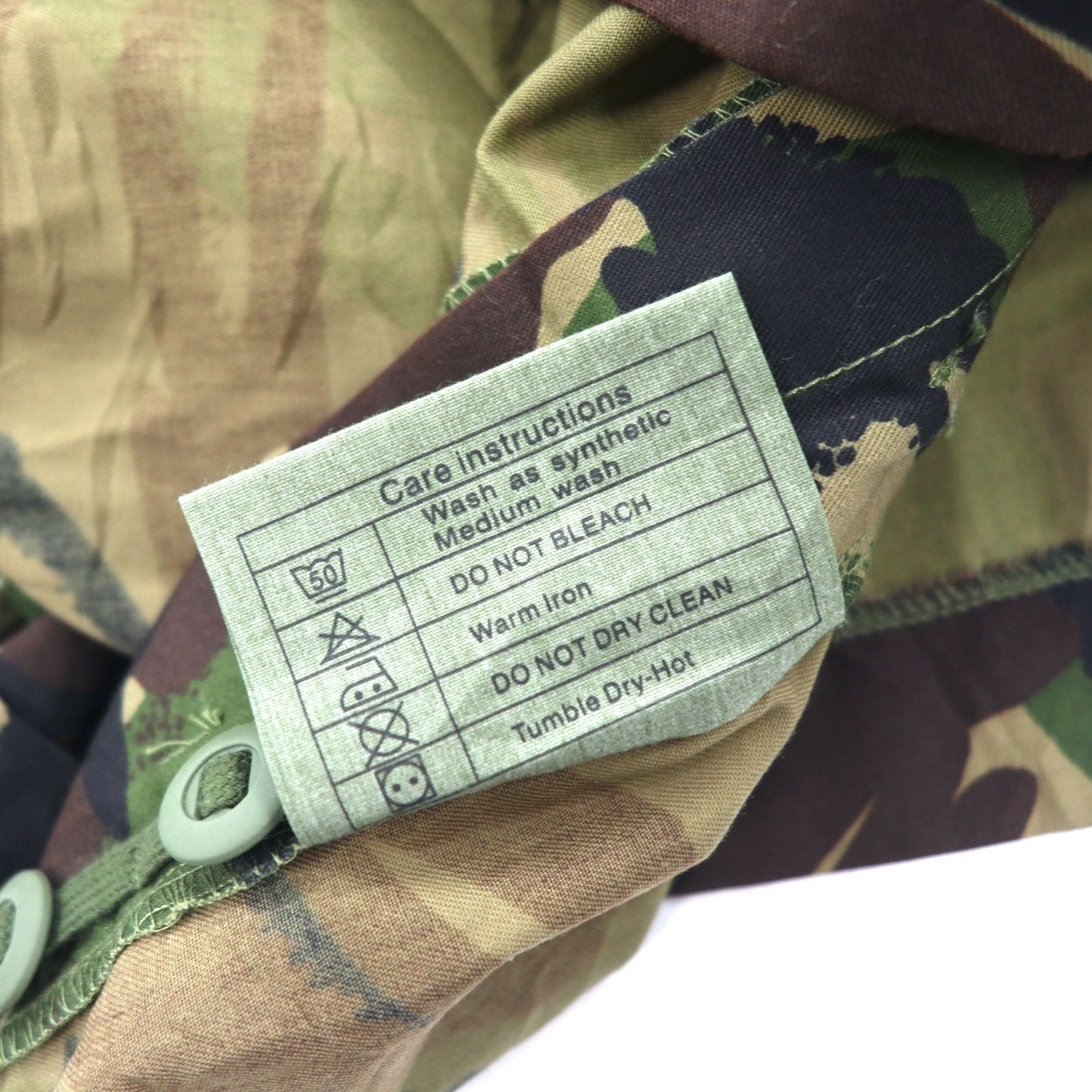 BRITISH ARMY イギリス軍 コンバットジャケット XXL カーキ カモフラ ウッドランド ミリタリー Lightweight Jacket, Woodland DP 8415-99-503-8779