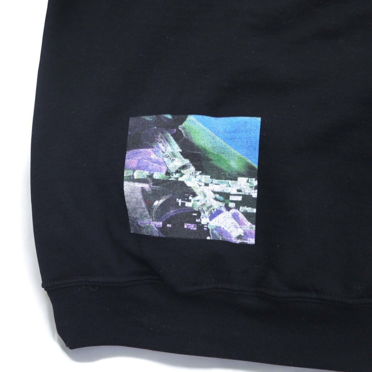 FLAGSTUFF グラフィック プルオーバー パーカー M ブラック F-LAGSTUF-F LABO HOODIE 19SS-FS-41