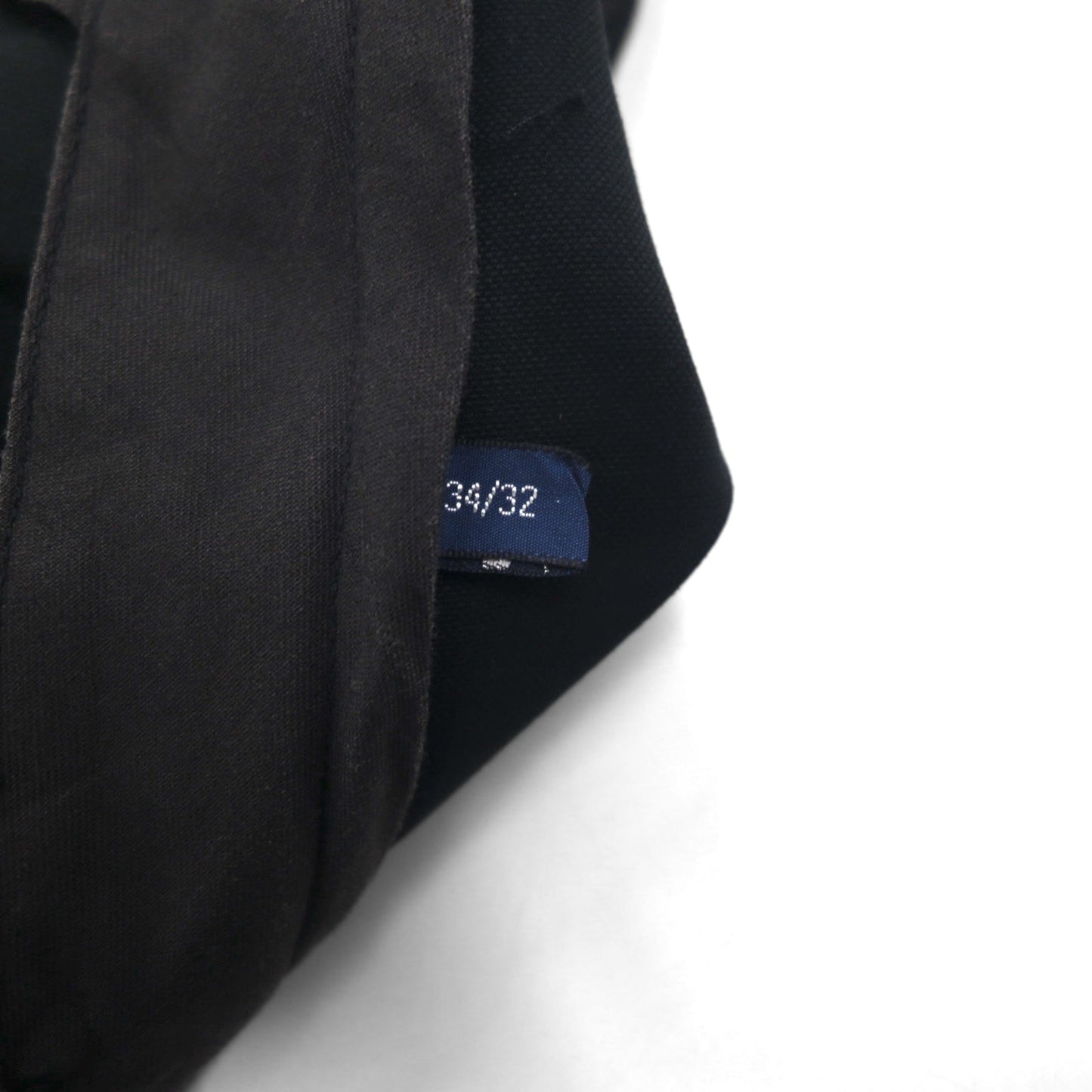 Polo by Ralph Lauren 90年代 2タック ワイド スラックスパンツ L ブラック ポリエステル