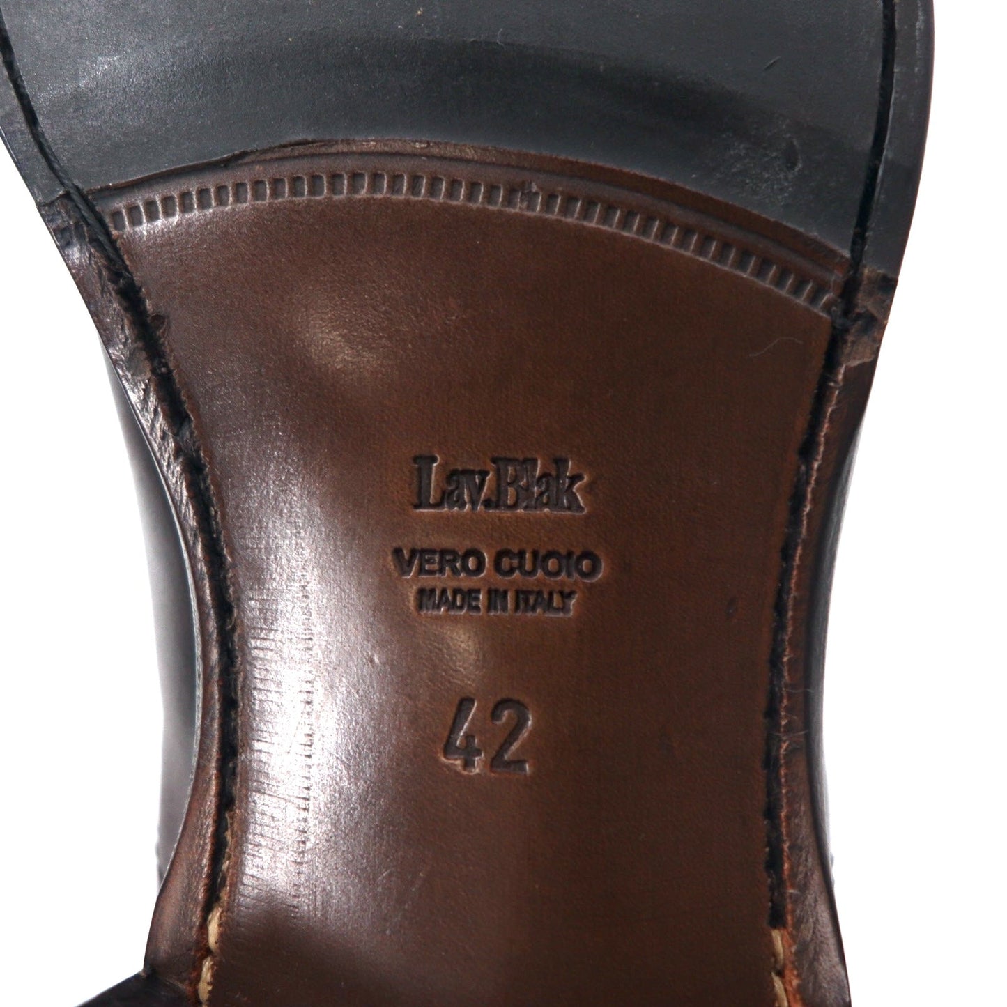 Titlo Classic ( 伊勢丹 ) イタリア製 サイドゴアブーツ チェルシーブーツ 26.5cm ブラウン レザー Lav.blake