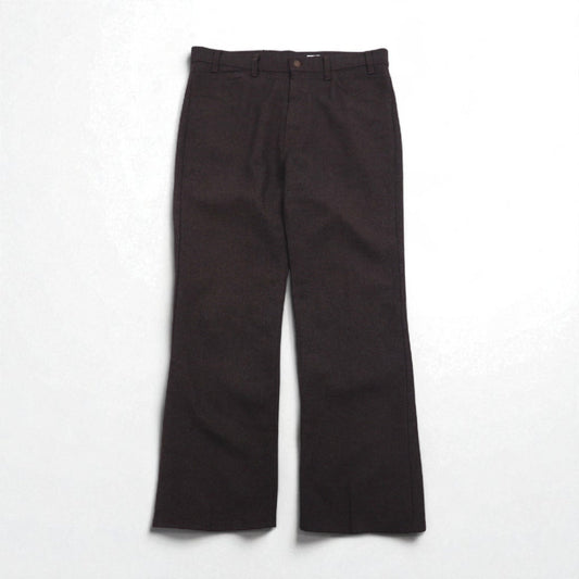 Levi's 90年代 USA製 スタプレ STA-PREST ブーツカット スラックスパンツ L グレー SCOVILLジップ 黒タブ 10517-9028