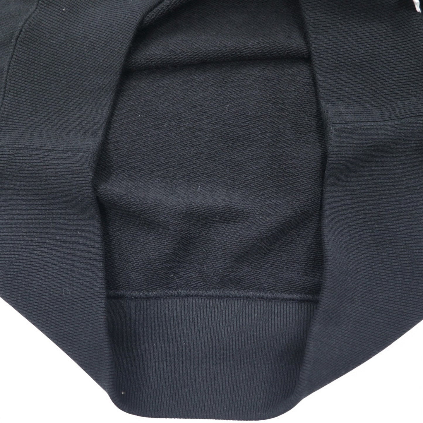 DISCUS ATHLETIC クルーネック スウェット M ブラック コットン  ロゴプリント