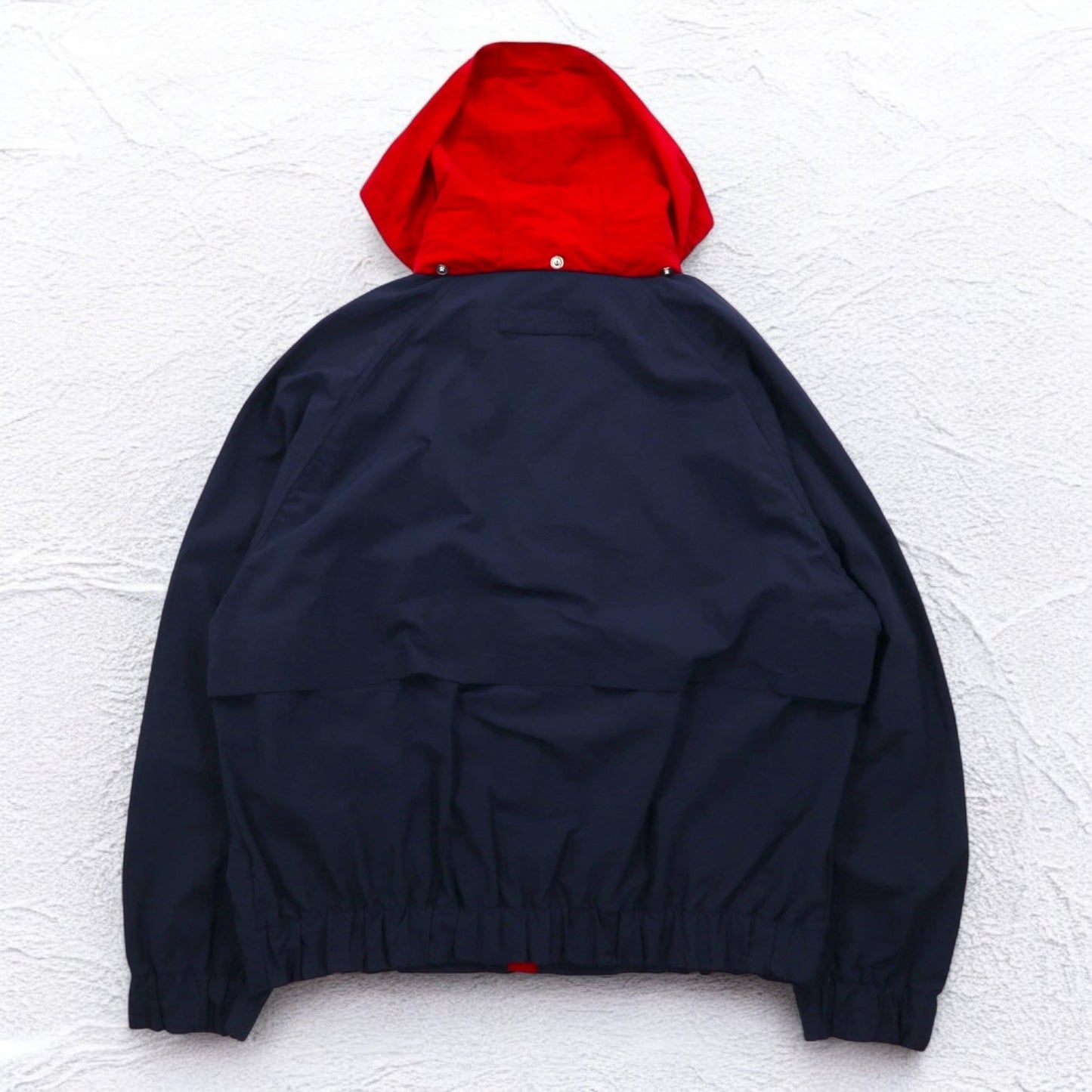 C&B SPORT by CROFT & BARROW 90年代 セーリングジャケット L ネイビー ナイロン フード収納式