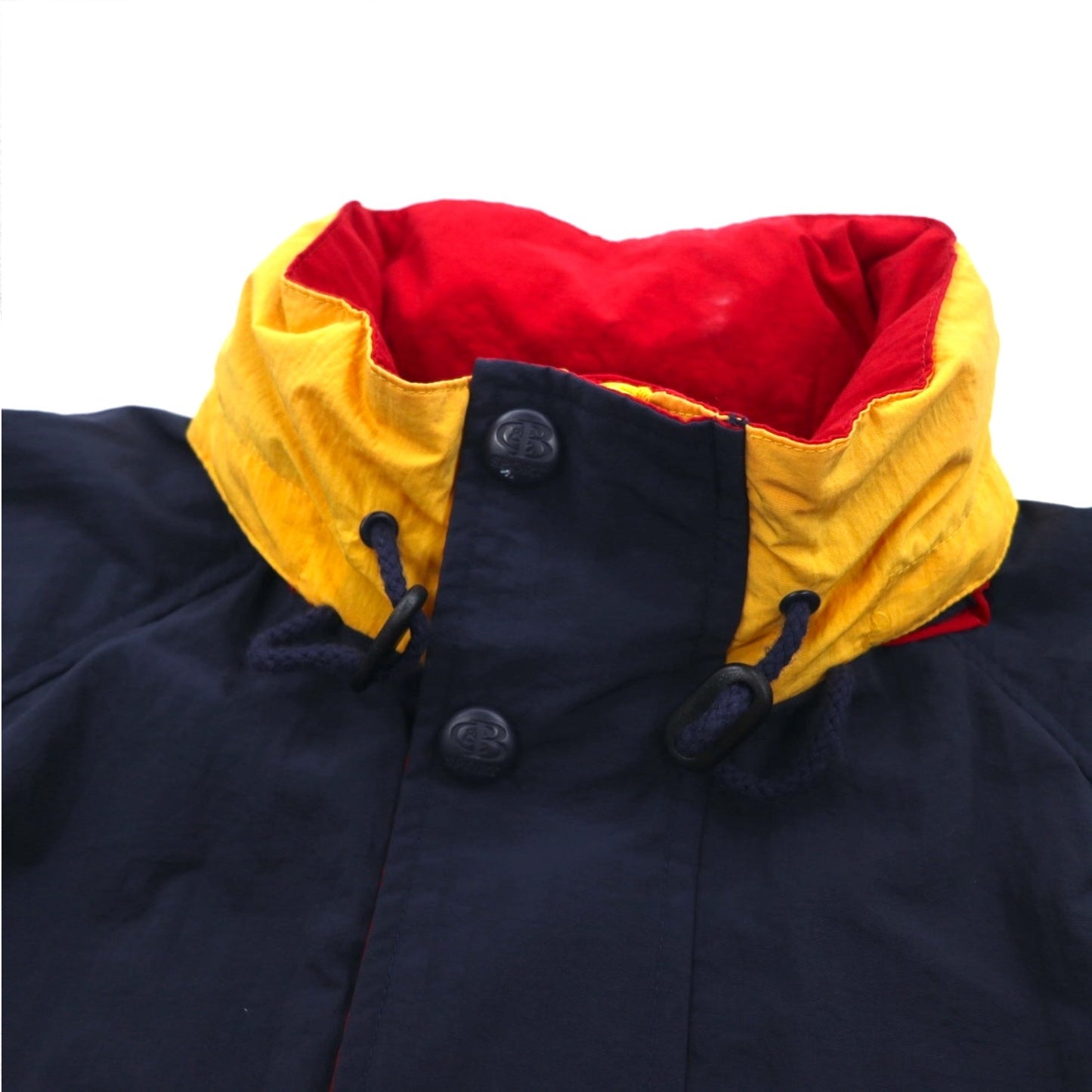 C&B SPORT by CROFT & BARROW 90年代 セーリングジャケット L ネイビー ナイロン フード収納式