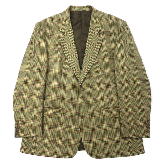 Burberrys イングランド製 ガンクラブグレンチェック 2B テーラードジャケット L ベージュ ウール