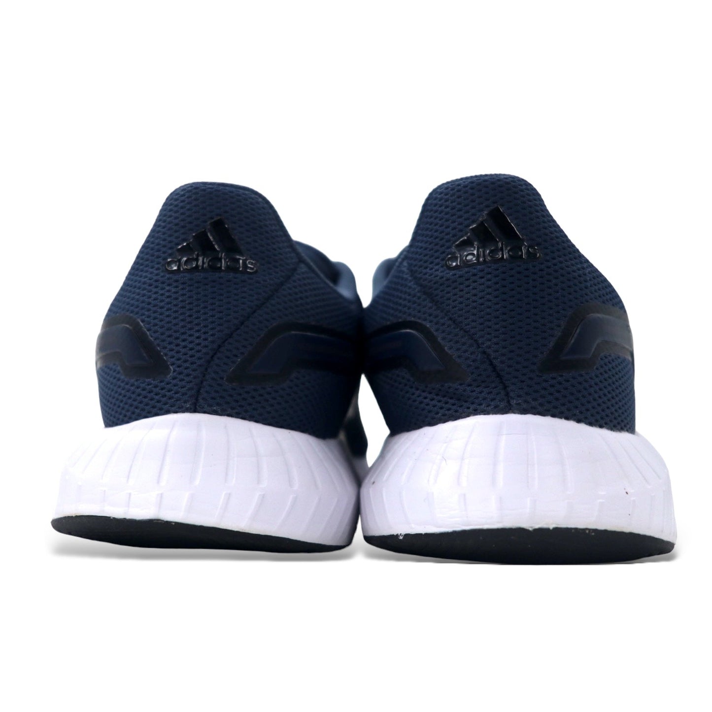 adidas コアランナー スニーカー ランニングシューズ 28cm ネイビー 3ストライプ CORE RUNNER GZ8077