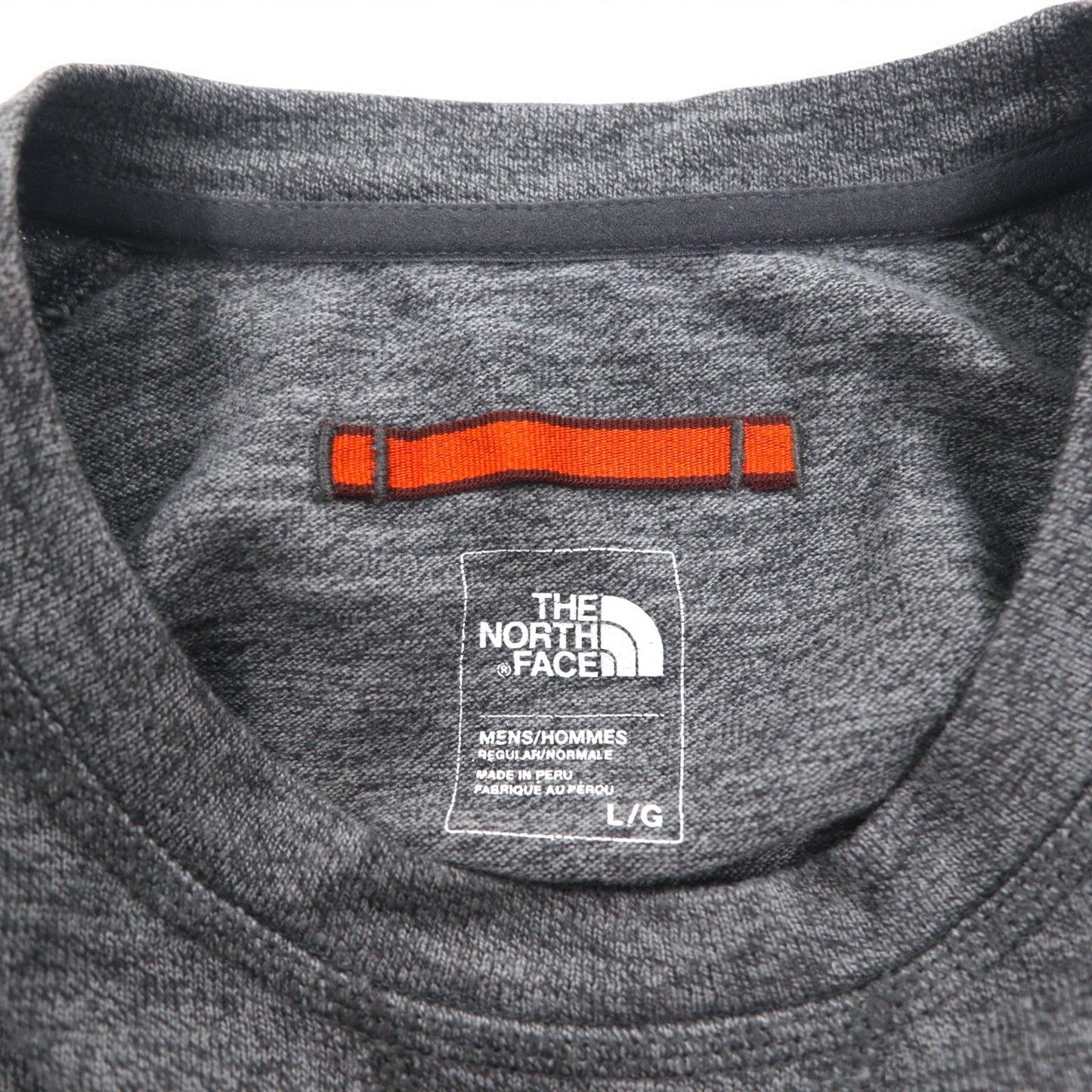 THE NORTH FACE クルーネック スウェット L グレー コットン 前V US規格 Copperwood Crew CQZ1