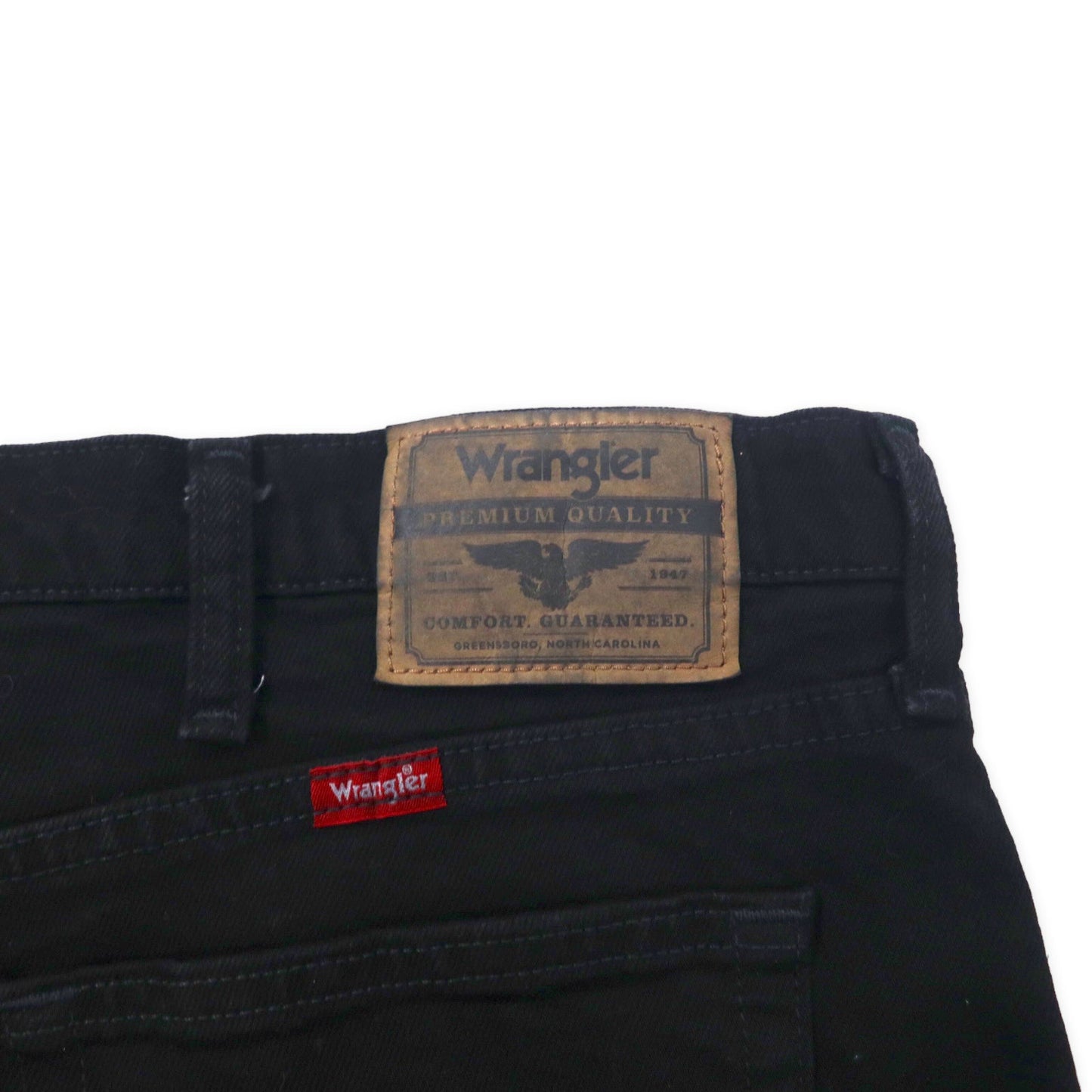 Wrangler ブラック デニムパンツ 38 レギュラーフィット メキシコ製 未使用品