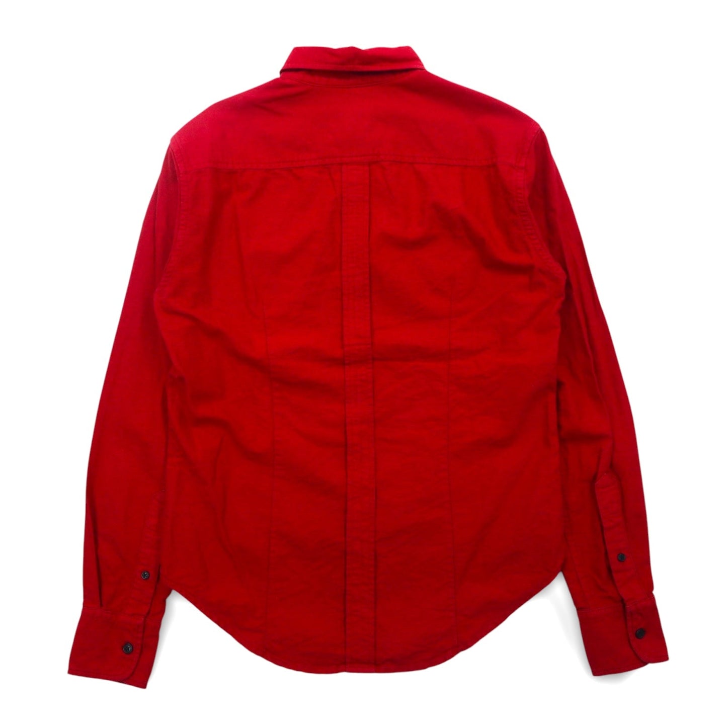 BAND OF OUTSIDERS USA製 ボタンダウン シャツ S レッド コットン