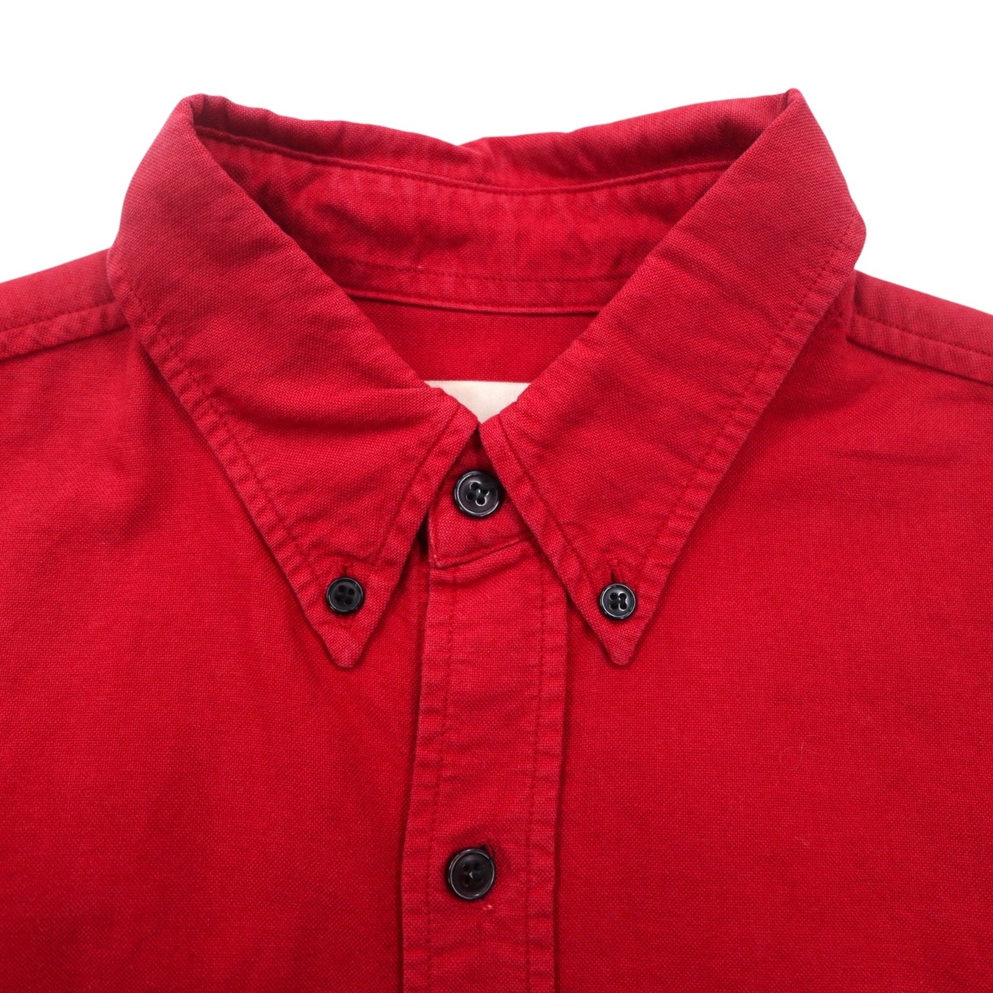 BAND OF OUTSIDERS USA製 ボタンダウン シャツ S レッド コットン