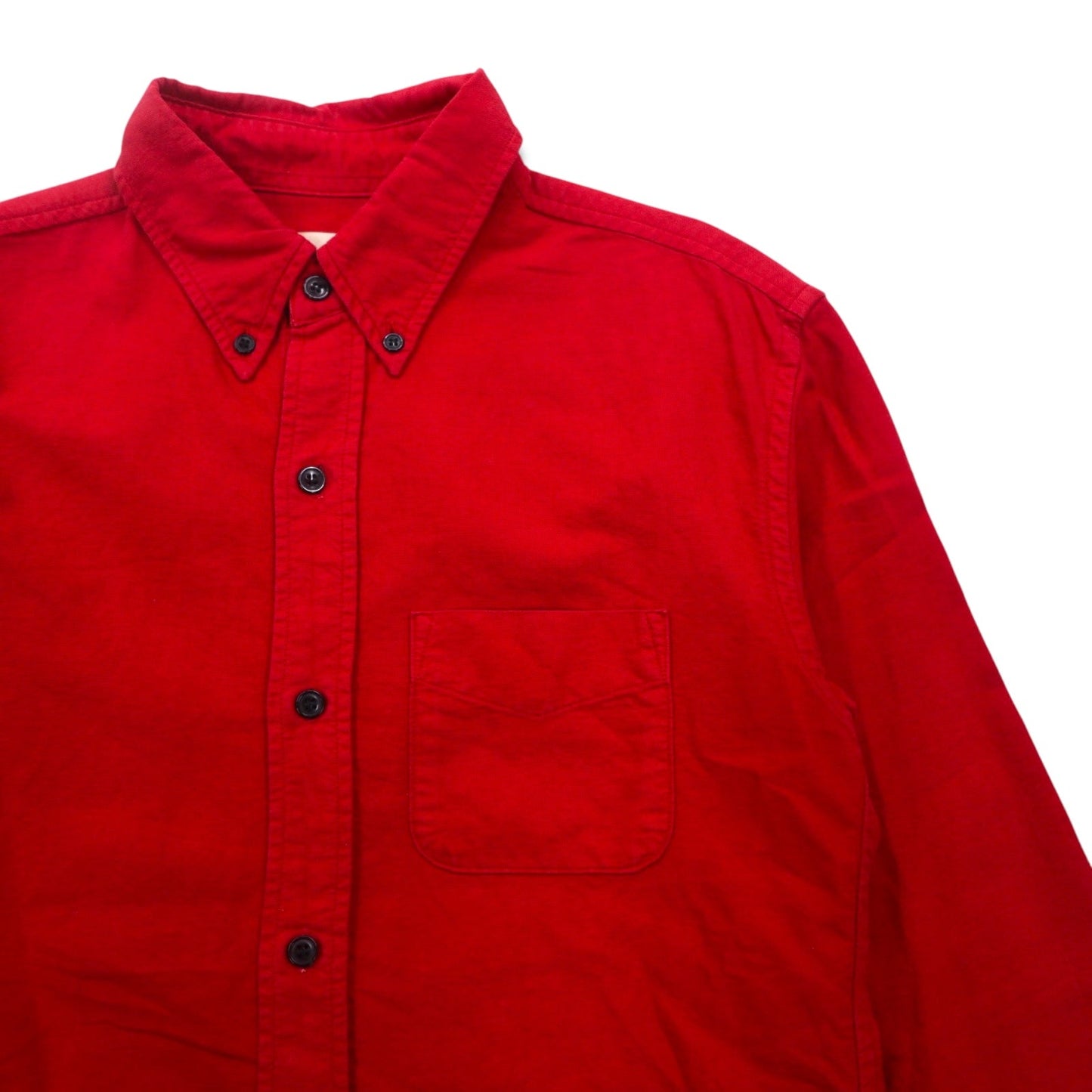 BAND OF OUTSIDERS USA製 ボタンダウン シャツ S レッド コットン