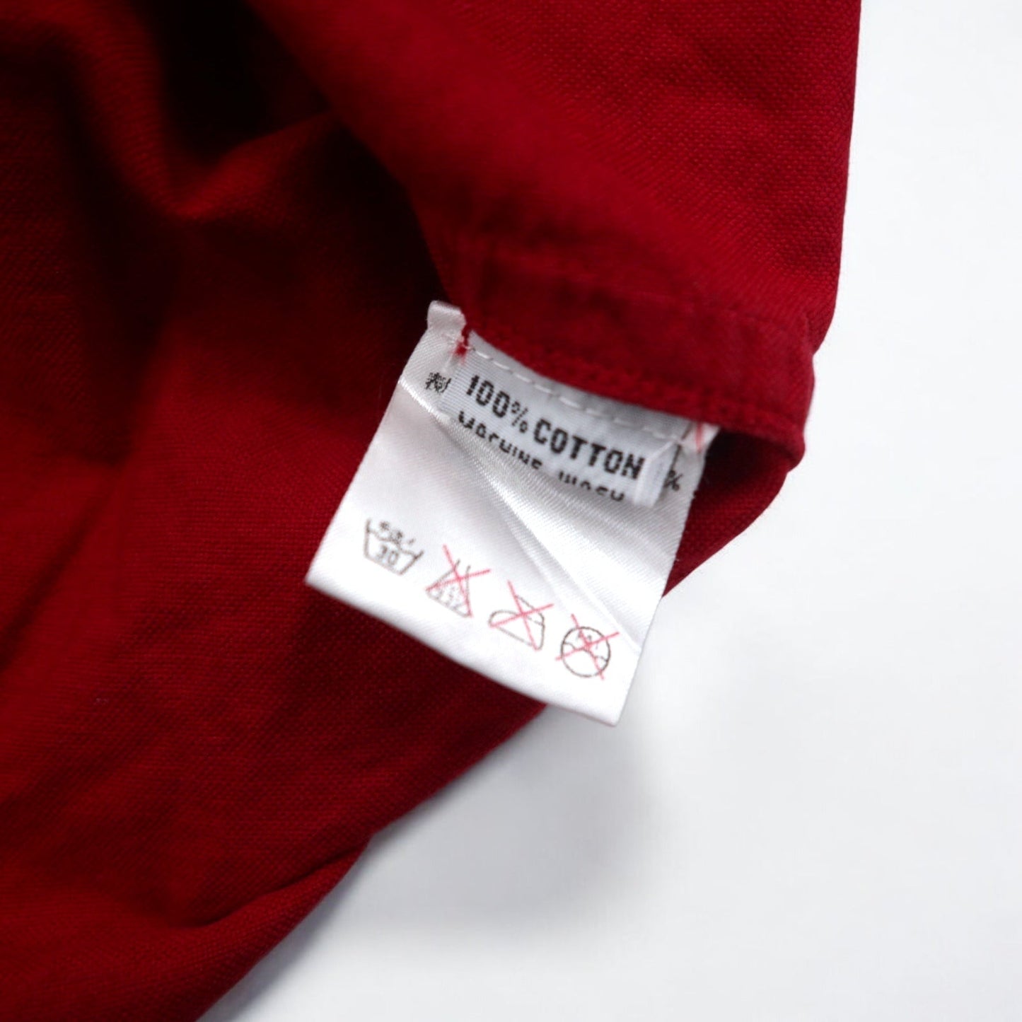 BAND OF OUTSIDERS USA製 ボタンダウン シャツ S レッド コットン