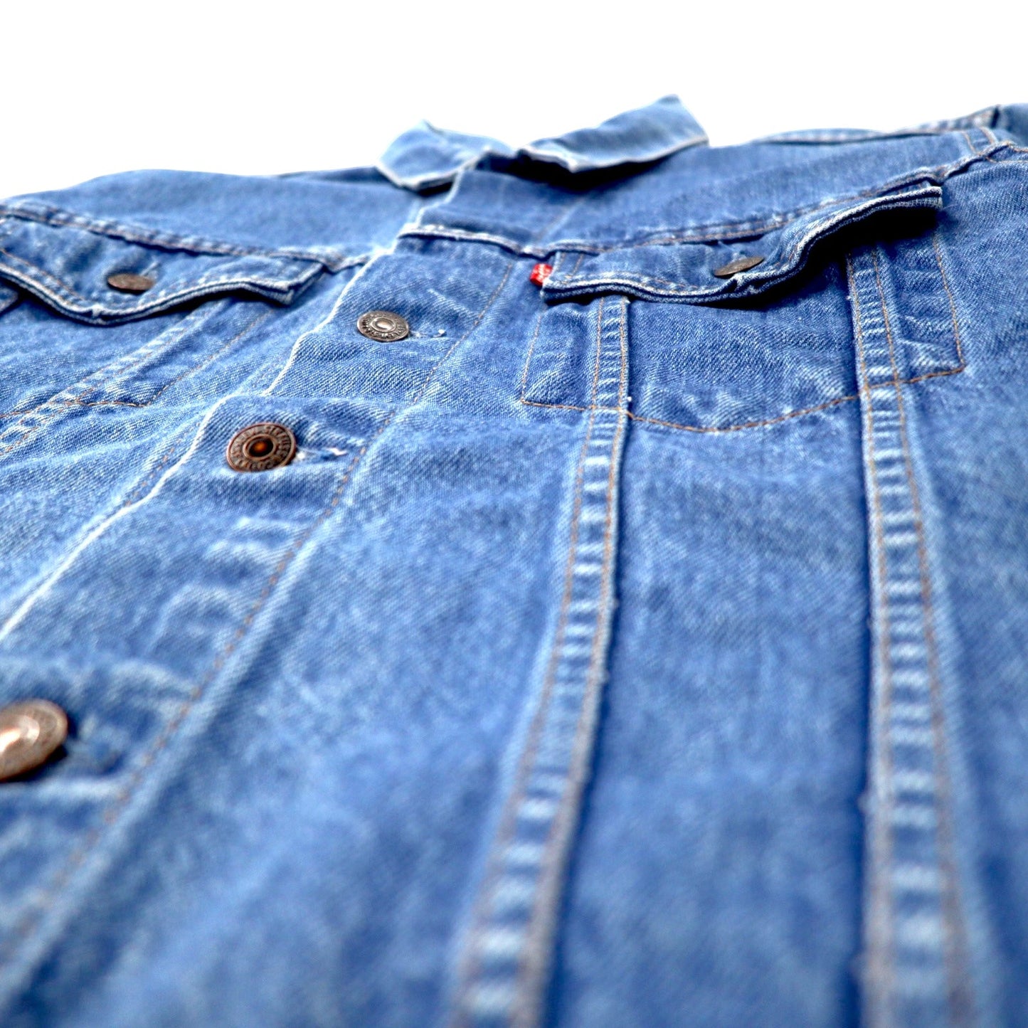 Levi's カナダ製 90年代 デニムジャケット Gジャン 40 ブルー コットン 75505-0211