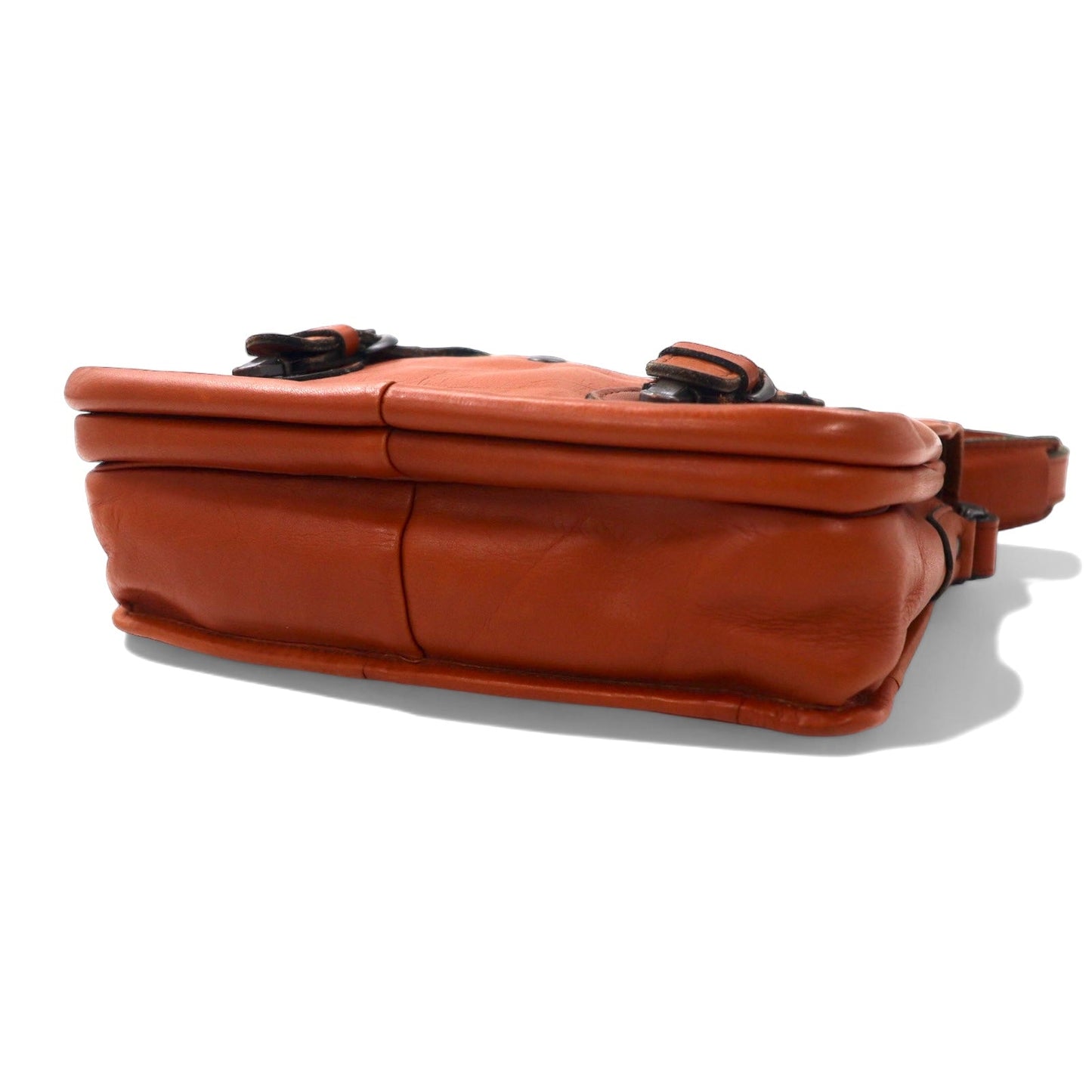 PORTER バロン オールレザー ショルダーバッグ メッセンジャーバッグ ブラウン 牛革 BARON 206-02585 日本製