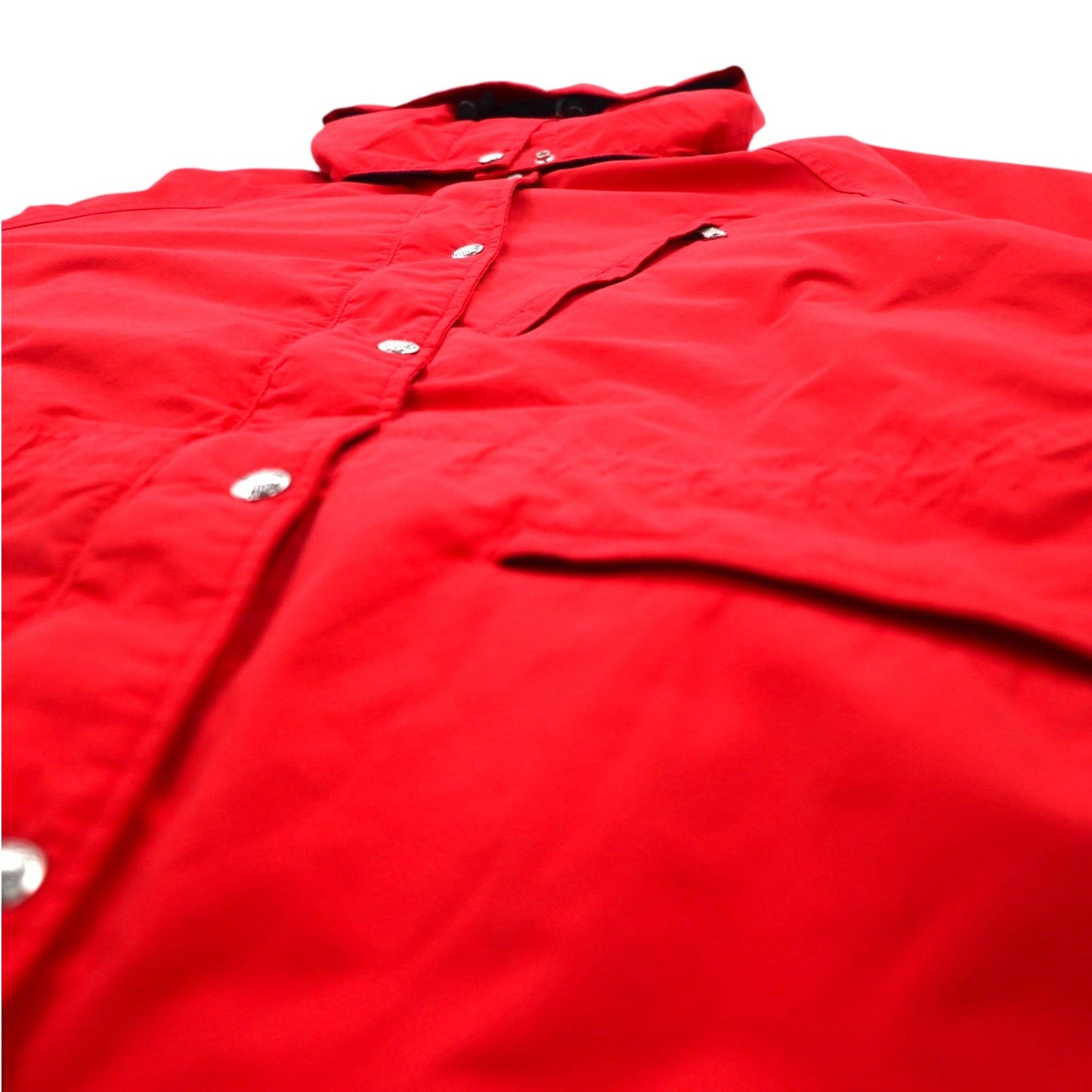 THE NORTH FACE 90年代 USA製 ゴアテックス GORE-TEX マウンテンパーカー L レッド 防水 ドローコード フード着脱式 赤タグ