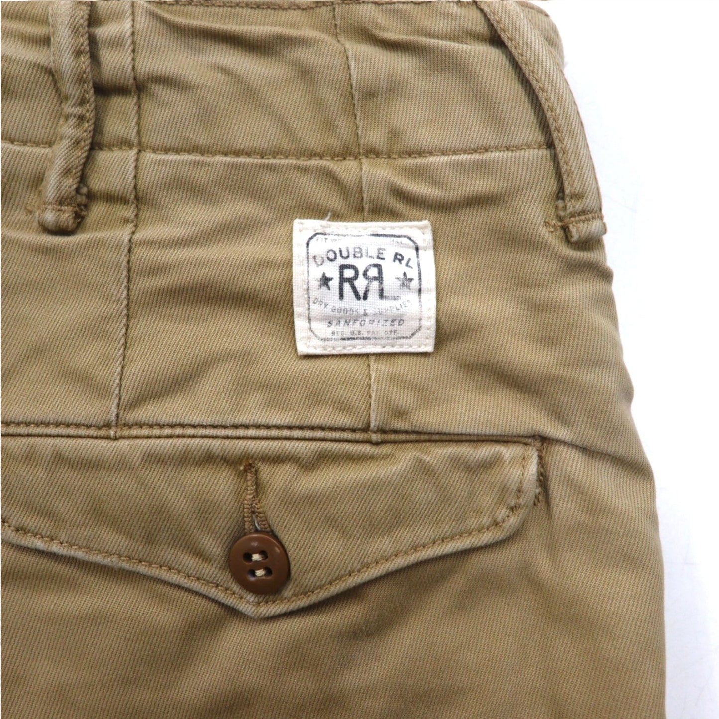 RRL RALPH LAUREN チノ ショートパンツ ショーツ M ベージュ コットン
